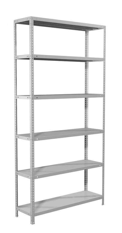 Стеллаж для офиса MS Strong 2350x1000x400 (6 полок)