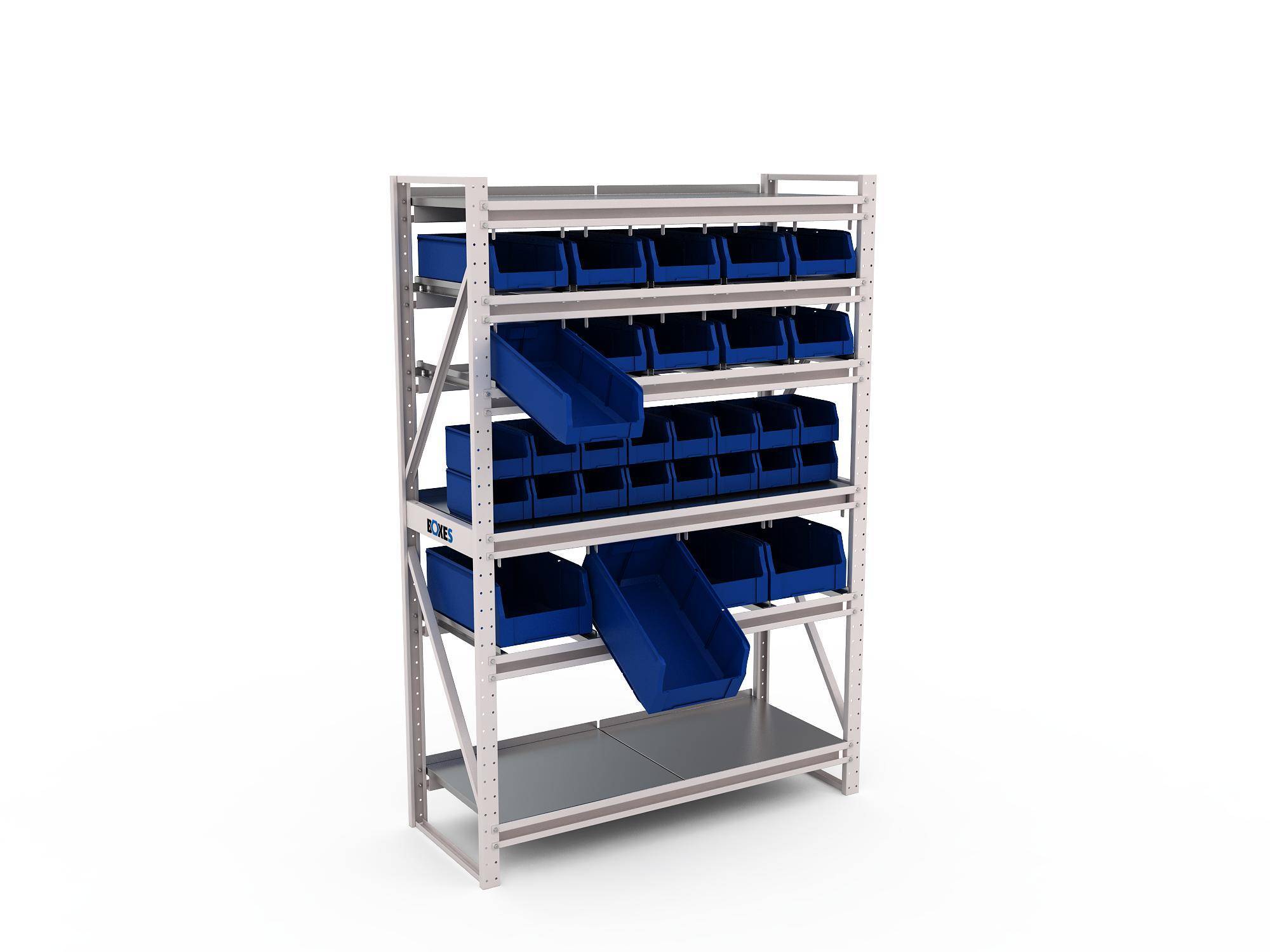 Металлический стеллаж для инструментов BOXES №1-6