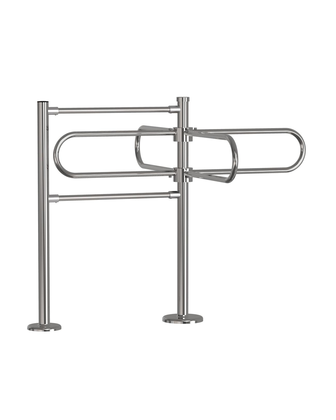 Роторный механический турникет «Р31Мпр ХРОМ»