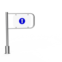 Калитка пружинная K-11 (800), нержавеющая сталь