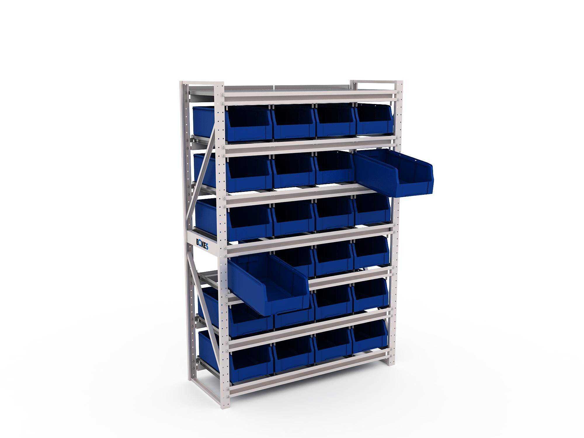 Металлический стеллаж для инструментов BOXES №1-2