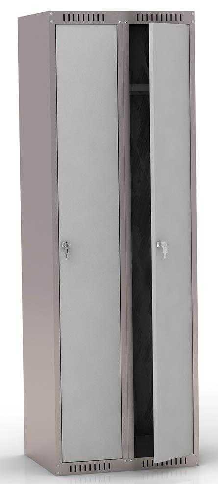 Двухдверный шкаф для одежды ШМС-281(600) оц.