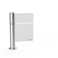 Калитка K-14-H моторизированная нержавеющая сталь со стеклом на 600 мм