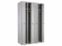 Шкаф для раздевалок четырехсекционный Практик Стандарт LS-41