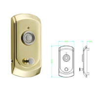 Электронный замок для шкафов в раздевалку locktok модель VTM106