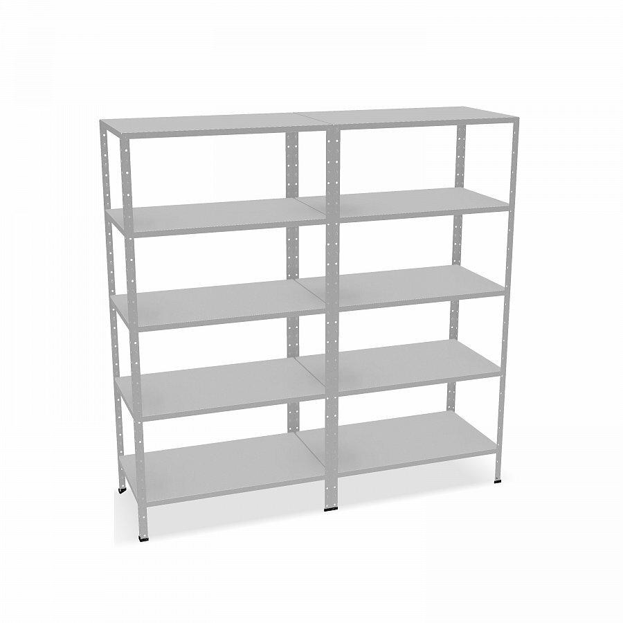 Стеллаж полочный СТ-010 2000x2000x400 (5 полок)