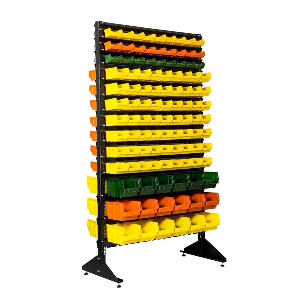 Стеллаж с боксами для мелких изделий арт.1802-3/7/3