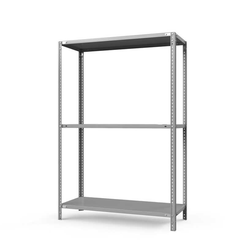 Архивный стеллаж MS Strong 2200x1000x300 (3 полки)